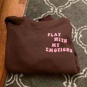 Edikted play with my emotions hoodie